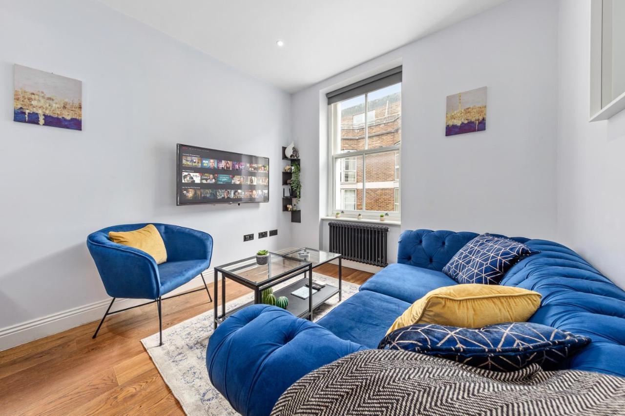 Stylish 2 Bedroom Apartment In Westminster Sleeps 5 With Ac London Exteriör bild