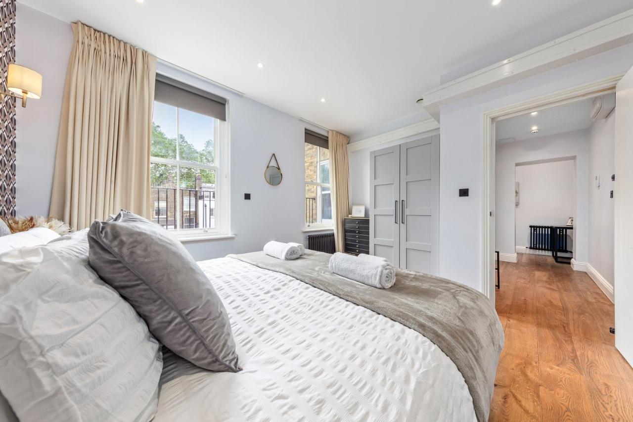 Stylish 2 Bedroom Apartment In Westminster Sleeps 5 With Ac London Exteriör bild