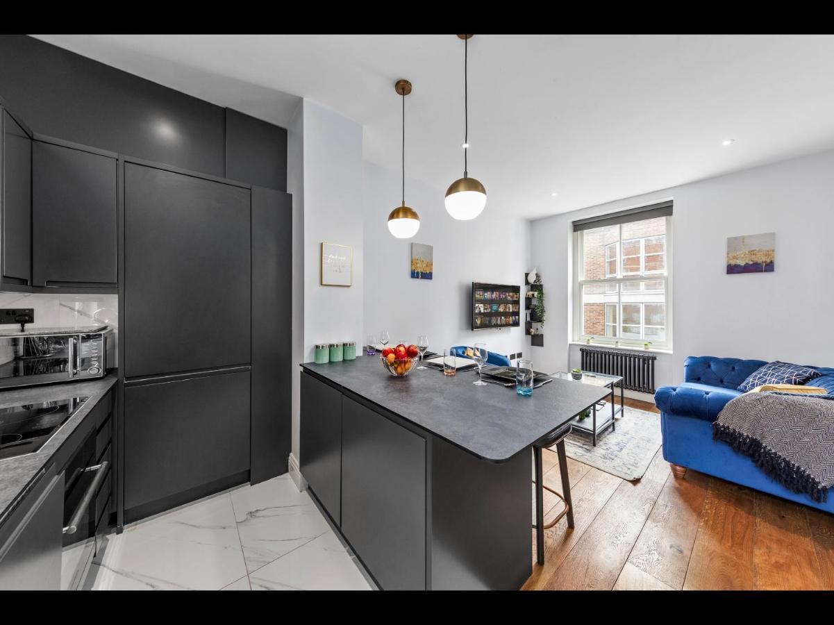 Stylish 2 Bedroom Apartment In Westminster Sleeps 5 With Ac London Exteriör bild