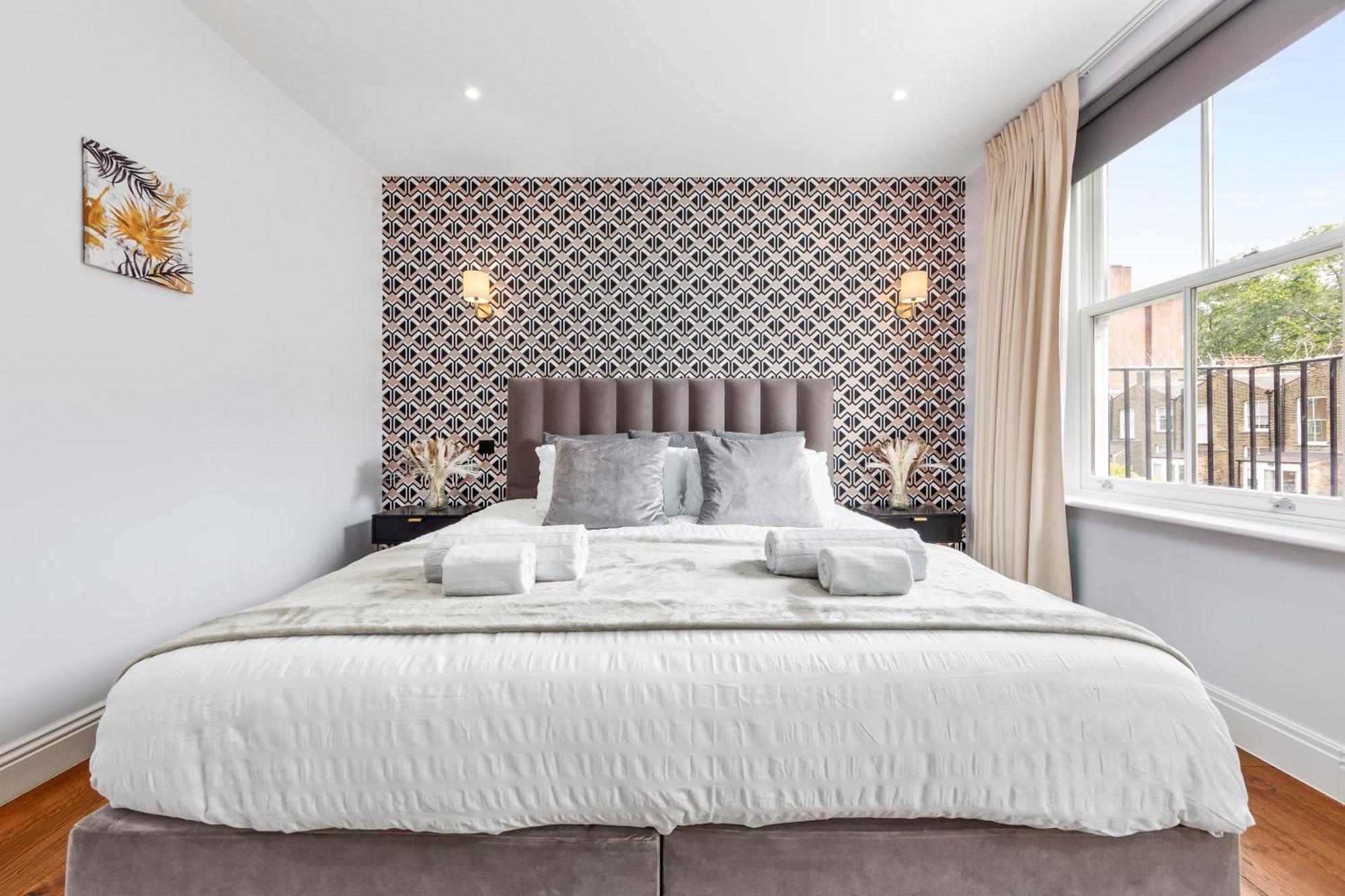 Stylish 2 Bedroom Apartment In Westminster Sleeps 5 With Ac London Exteriör bild