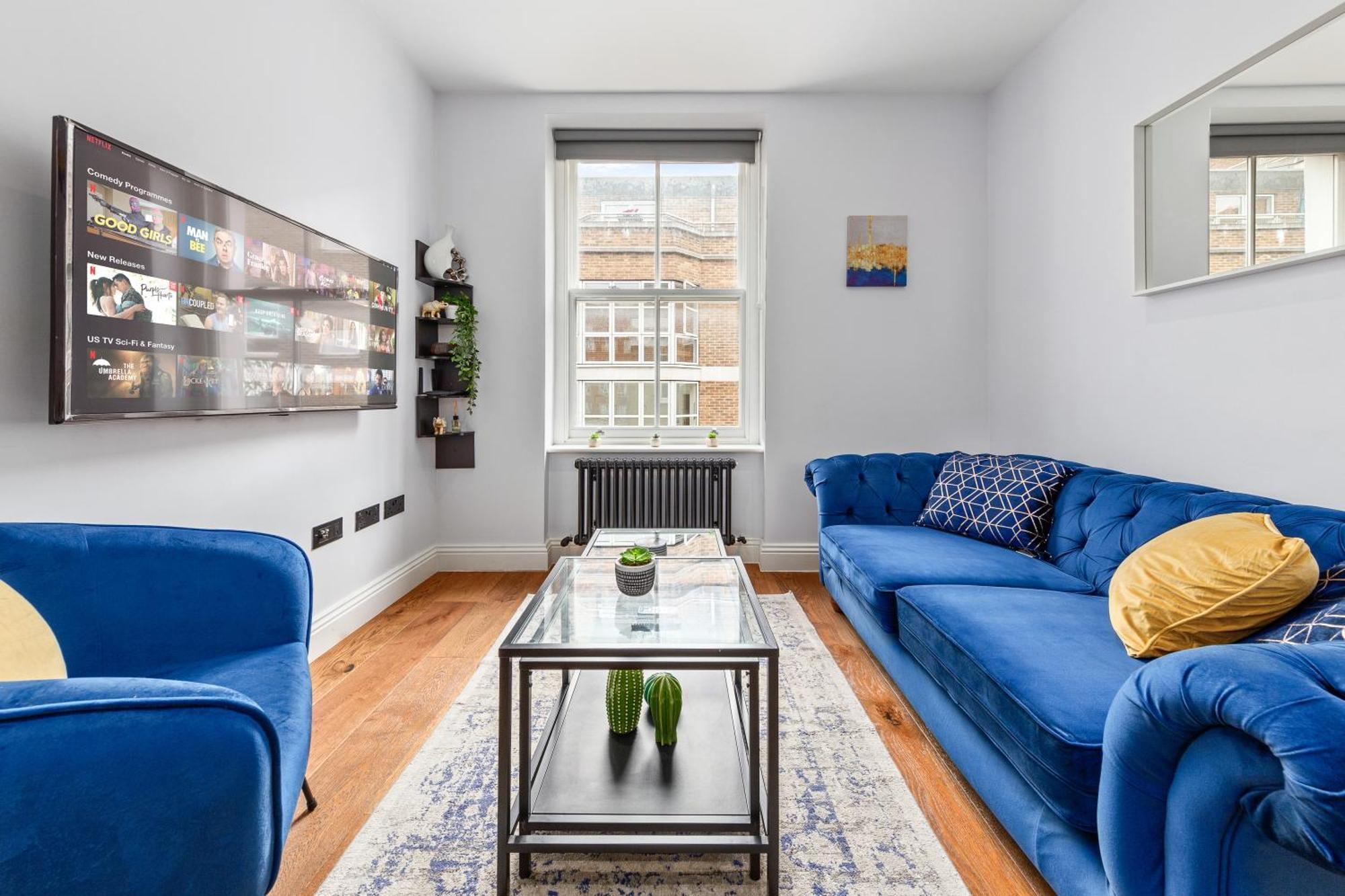 Stylish 2 Bedroom Apartment In Westminster Sleeps 5 With Ac London Exteriör bild