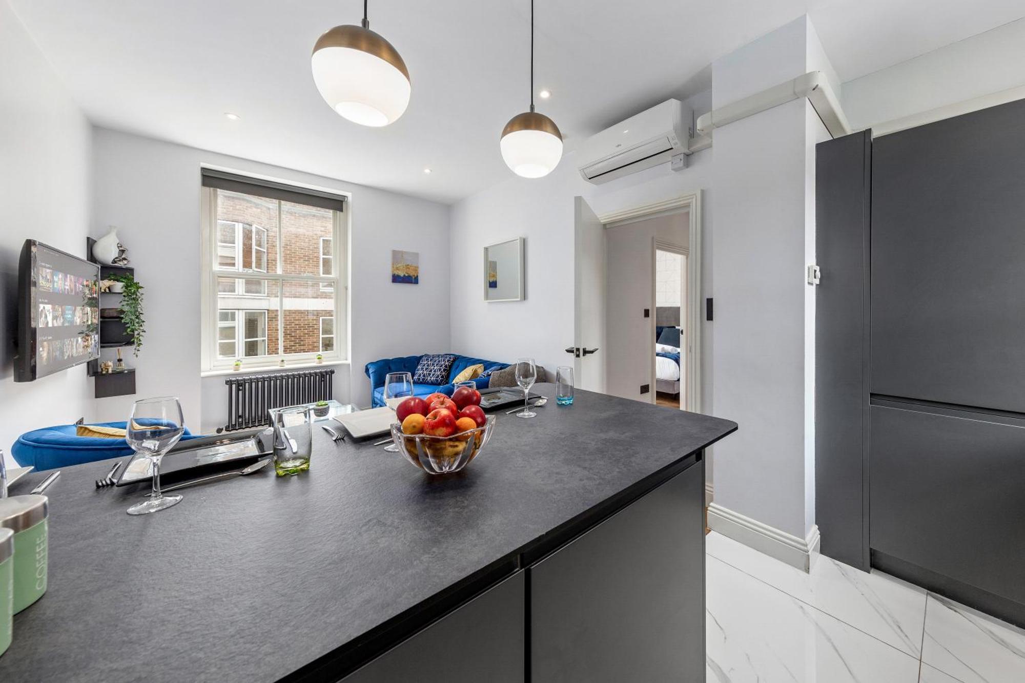 Stylish 2 Bedroom Apartment In Westminster Sleeps 5 With Ac London Exteriör bild