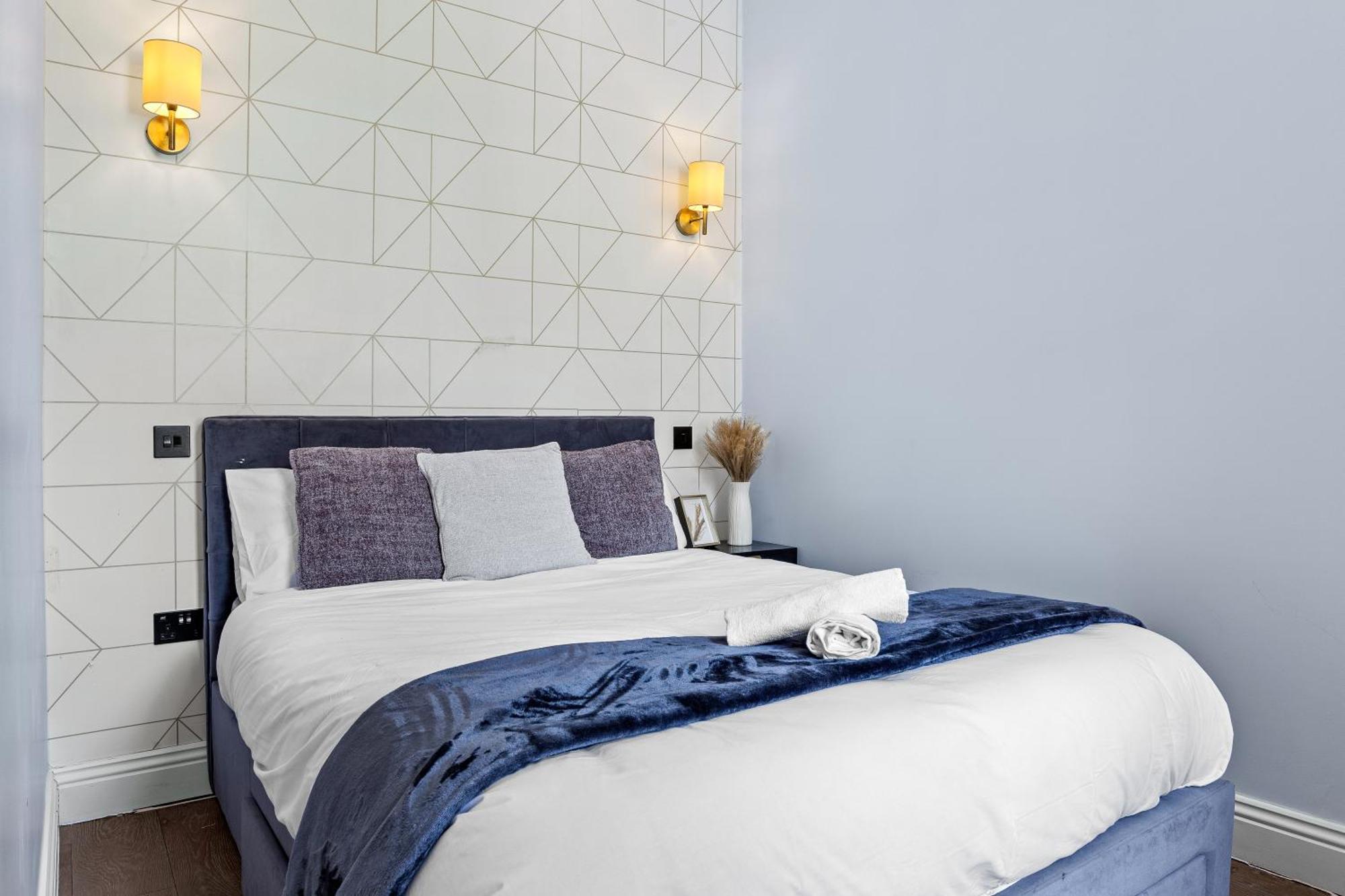 Stylish 2 Bedroom Apartment In Westminster Sleeps 5 With Ac London Exteriör bild